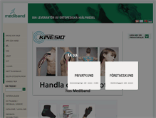 Tablet Screenshot of mediband.se